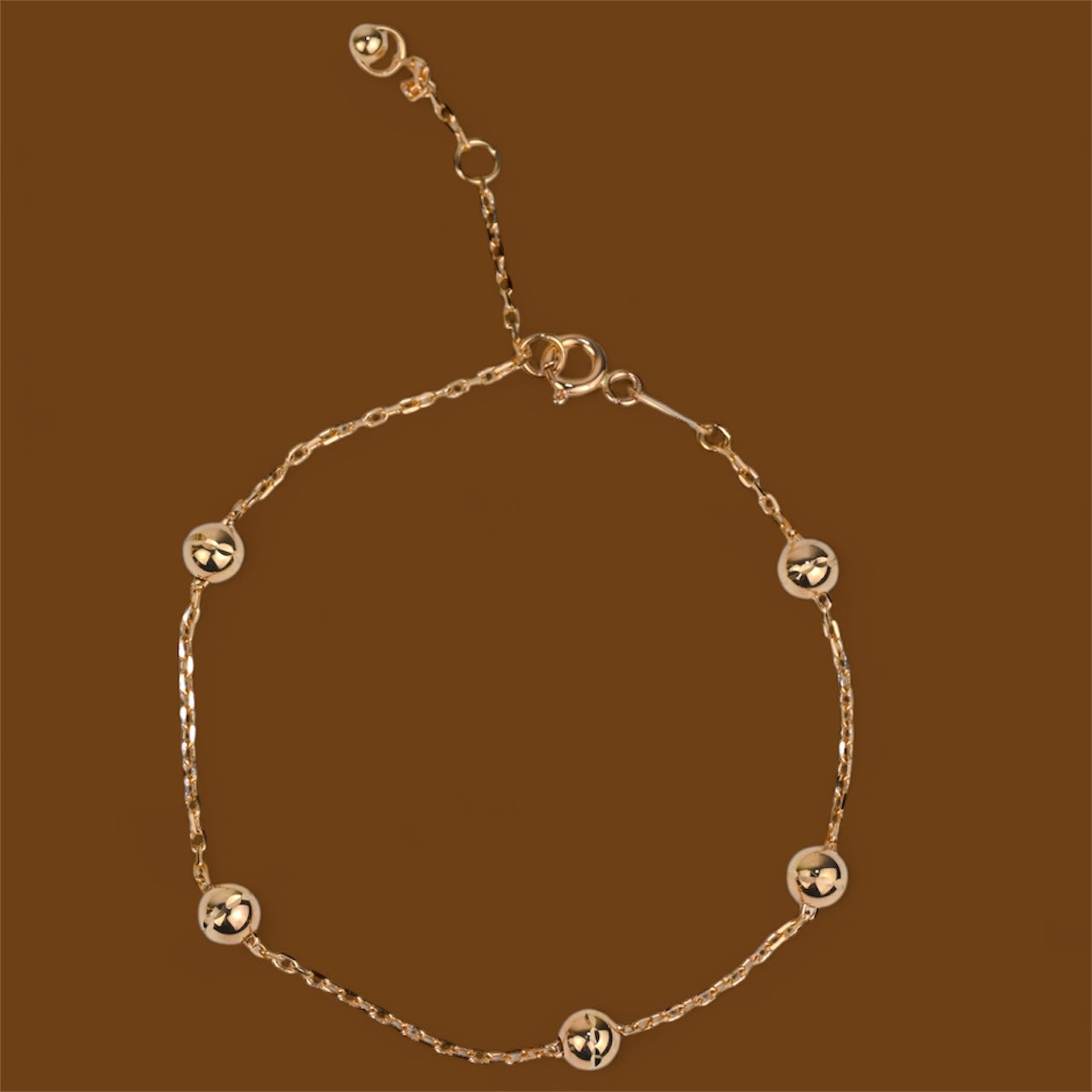 Charm Gold Bracelet