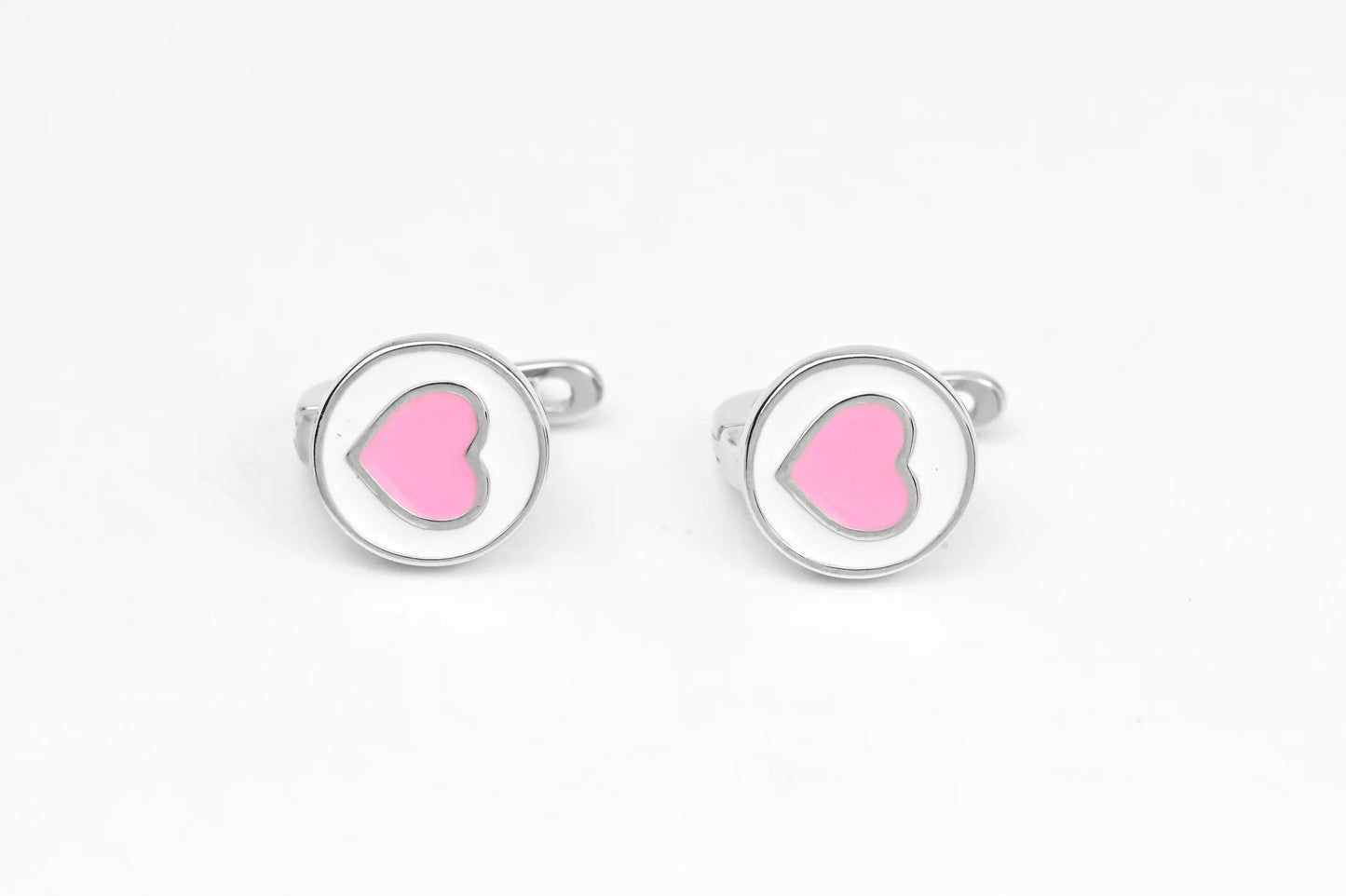 Kids Silver Earrings Love