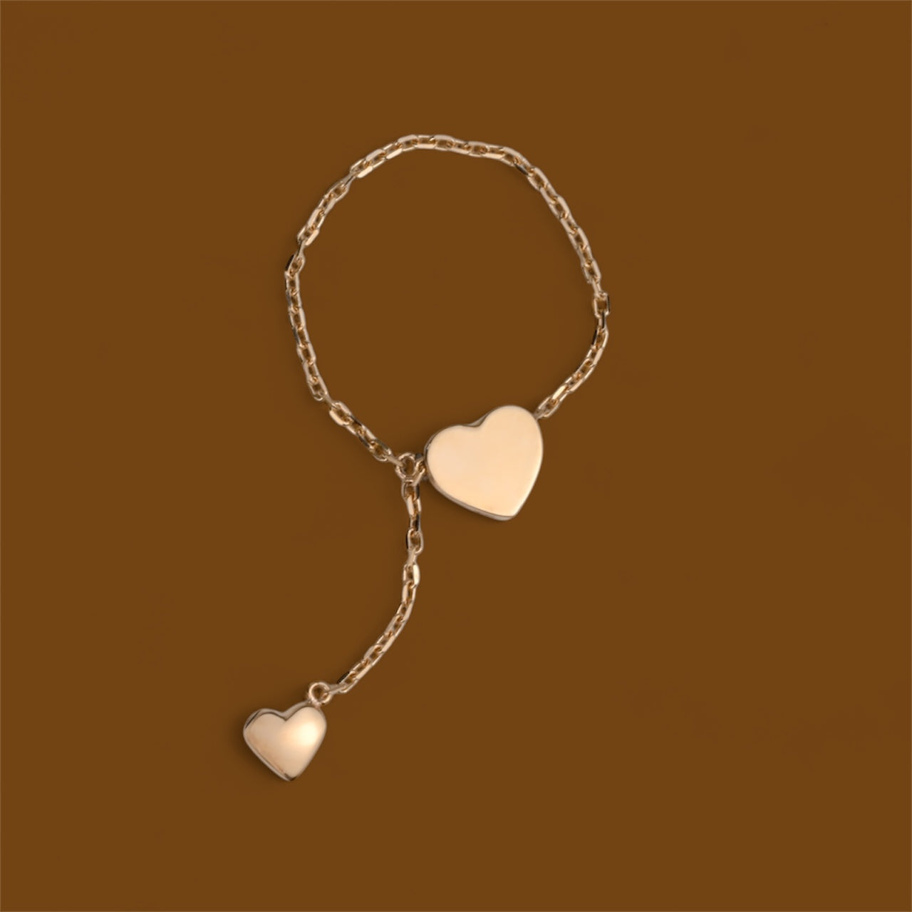 Ring Hearts Rose Gold
