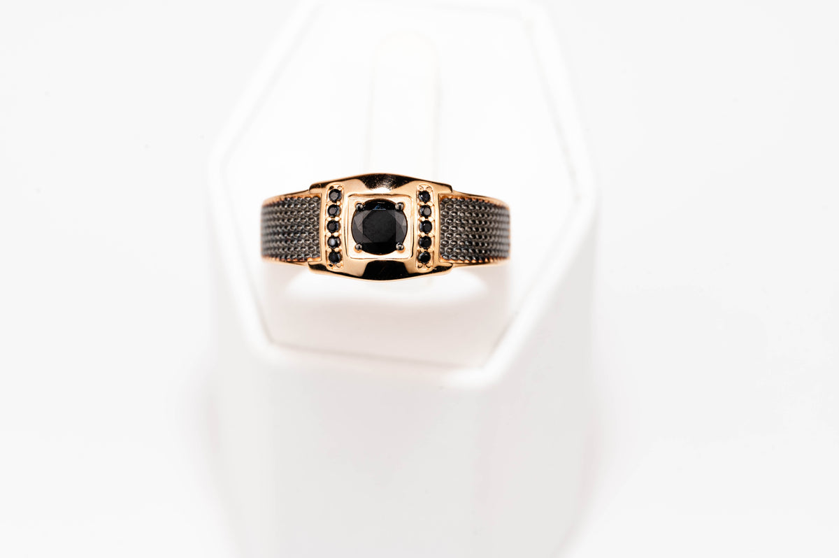 Rose Gold Ring for Men