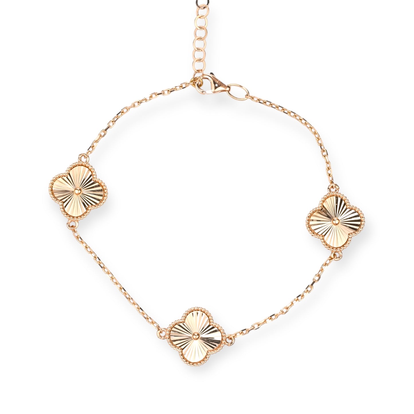 Bracelet Clover Rose Gold