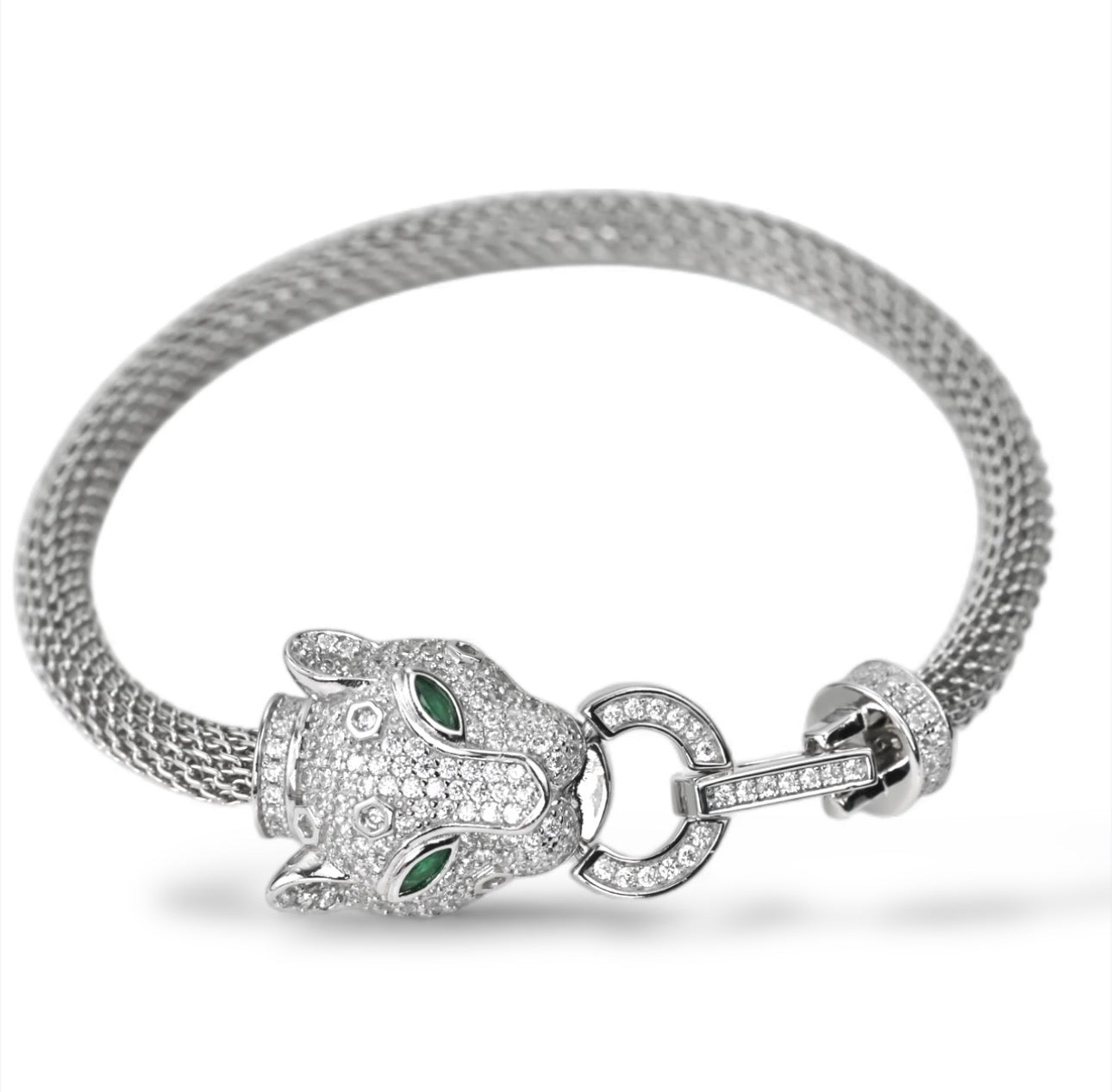 Silver Bracelet Panther