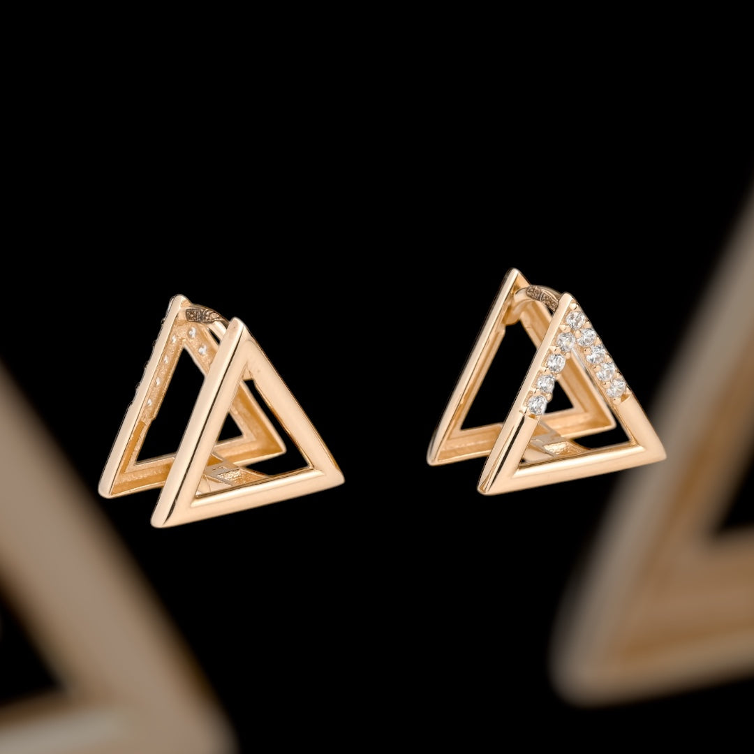 Earrings Triangle