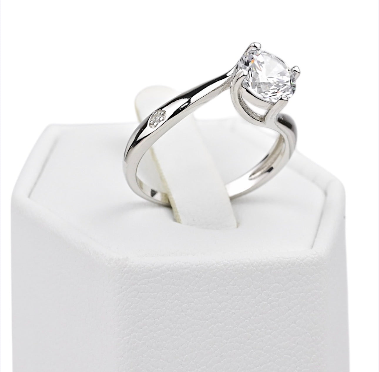 Silver Ring with Zirconia stone
