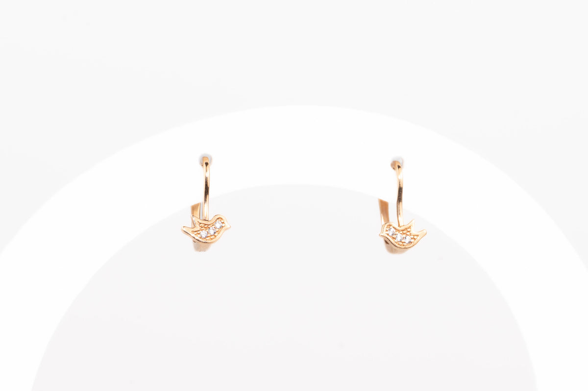 Kids Earrings Little Bird