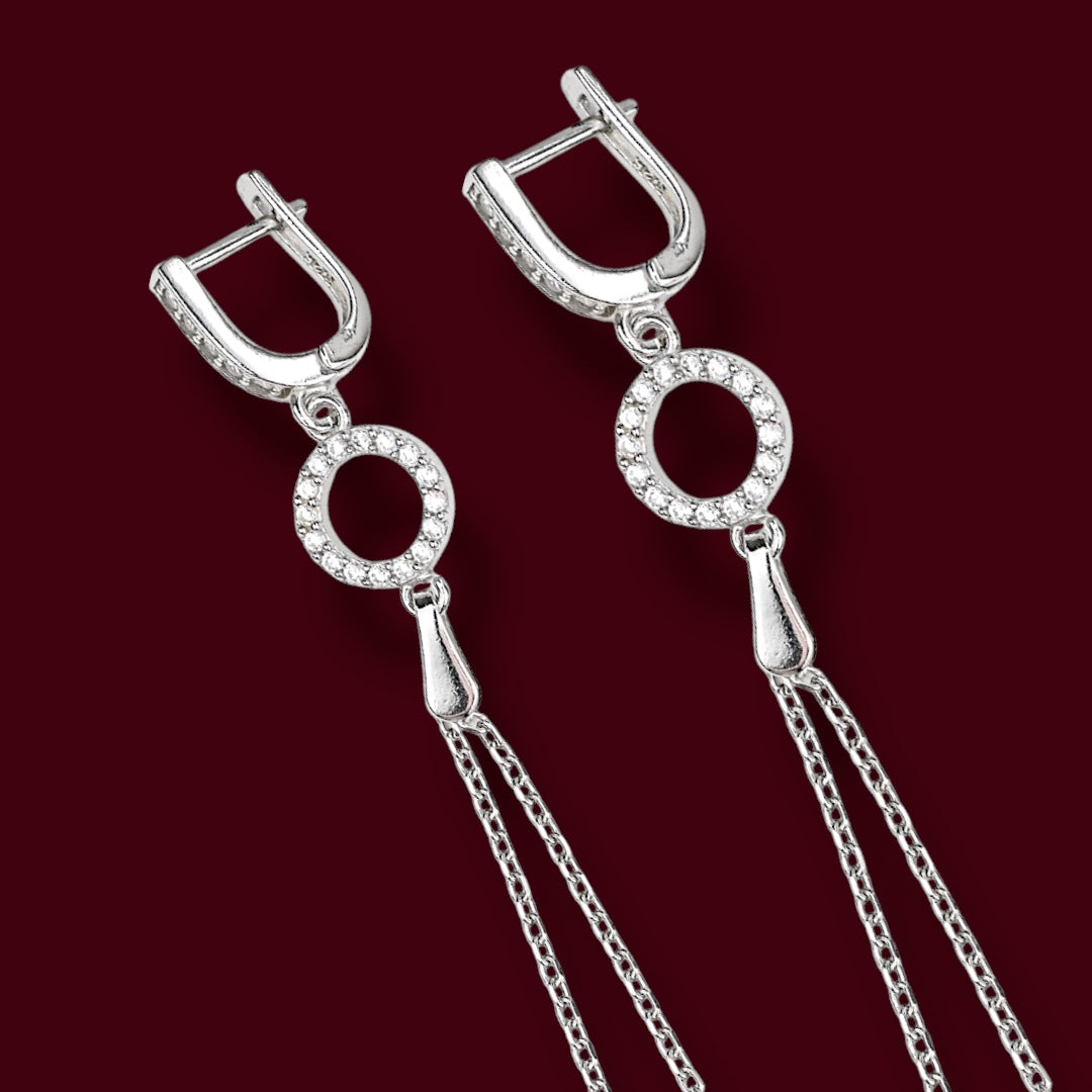 Silver Dangle Earrings