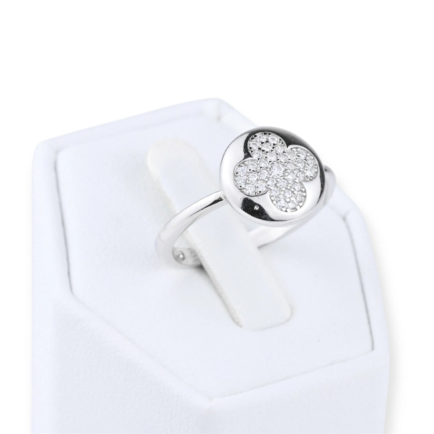 Set of jewelry Silver Flower