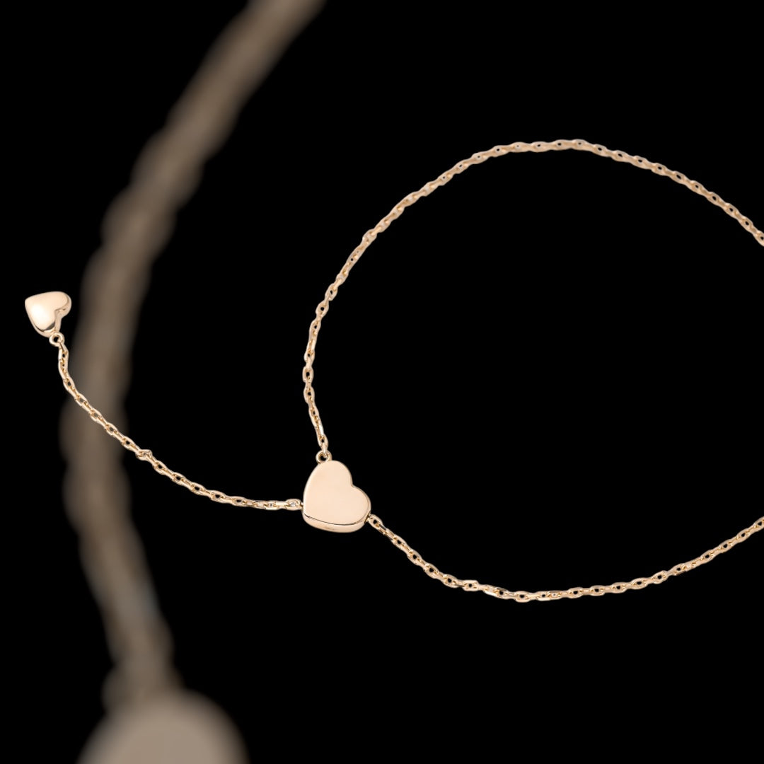 Bracelet Heart (Size is adjustable)
