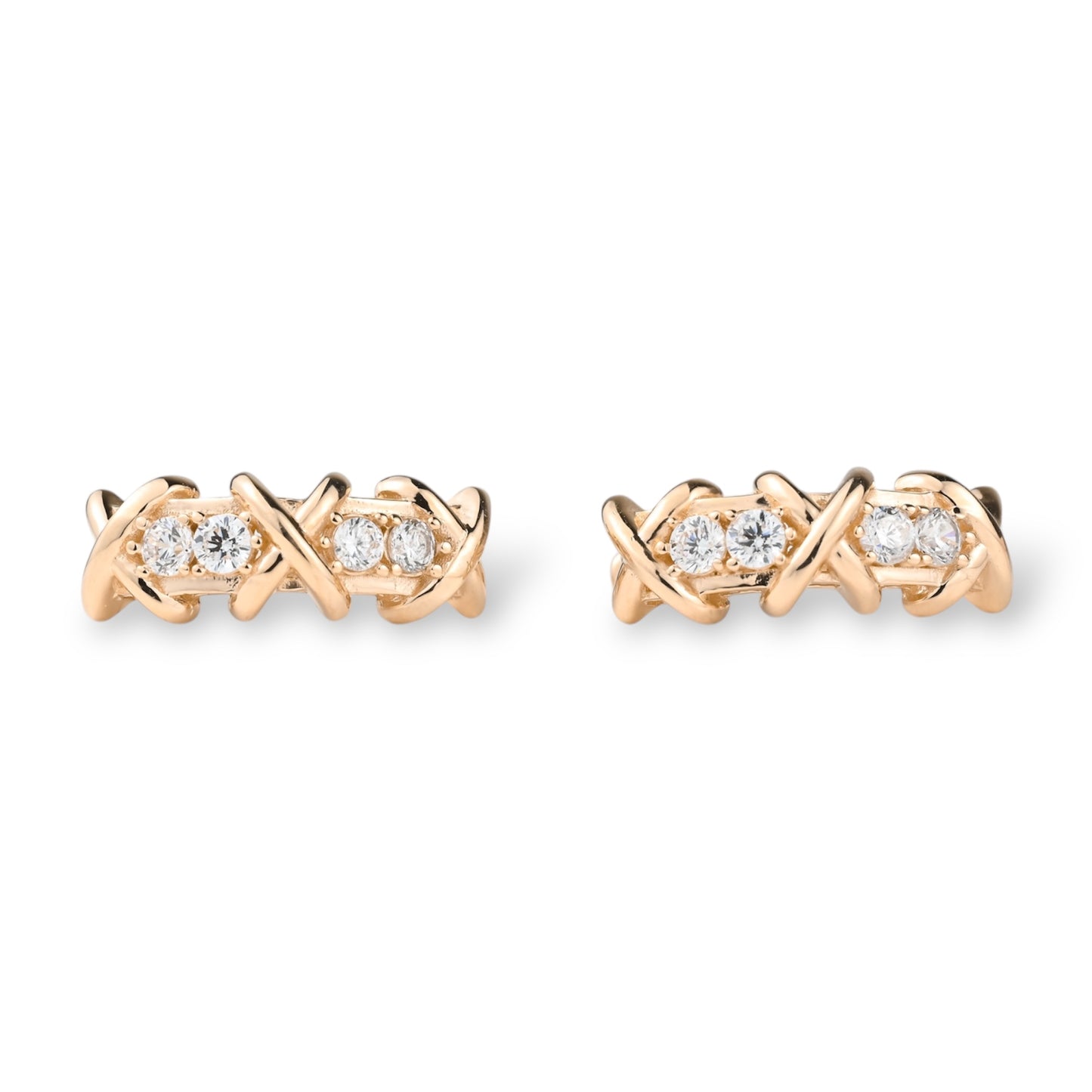Earrings with Zirconia stones
