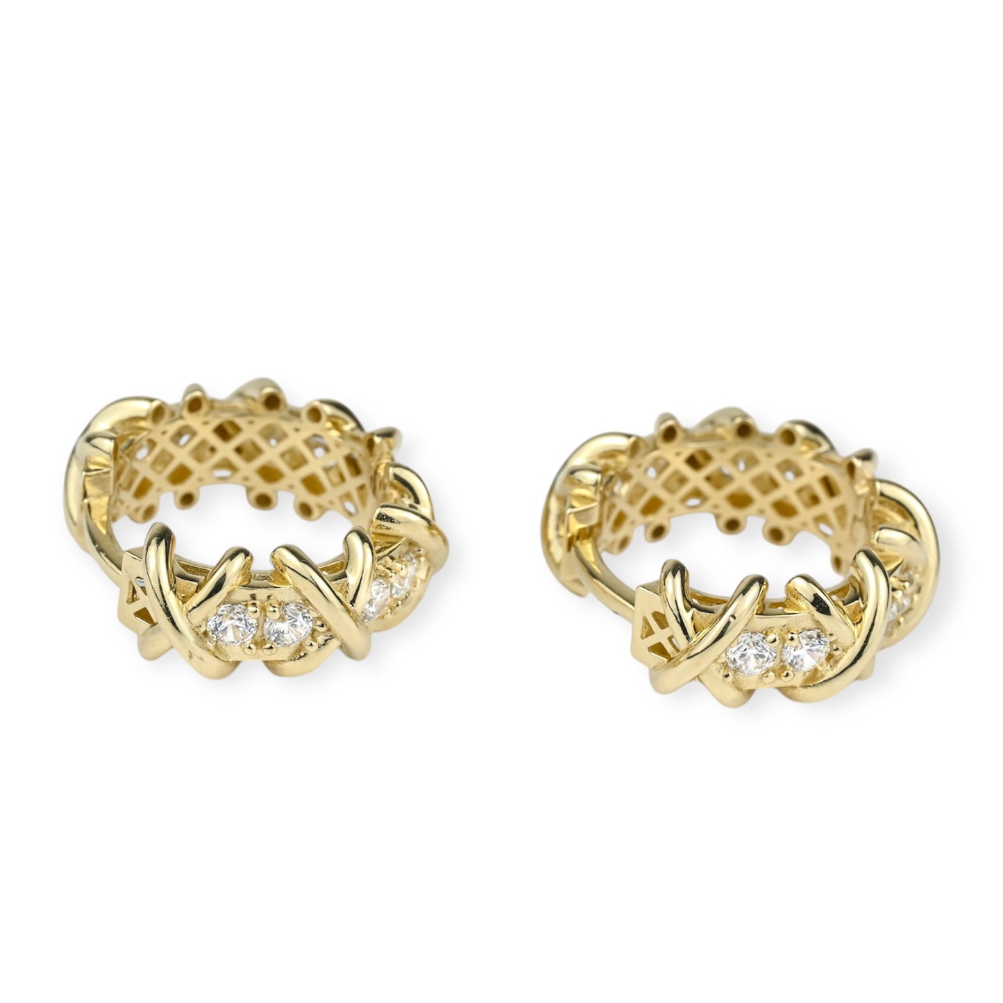 Yellow Gold Hoop Earrings