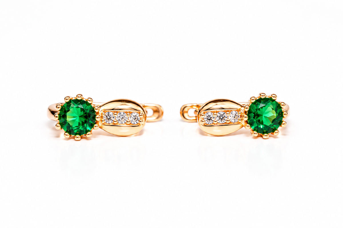 Kids Earrings Rose Gold 585(14K)