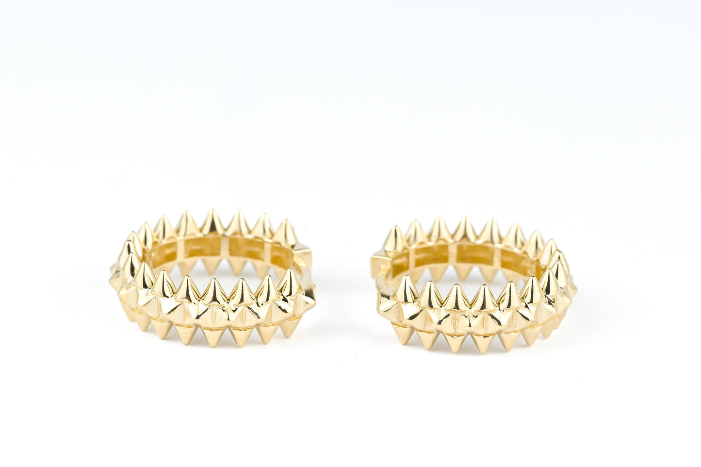 Hoop Earrings Yellow Gold