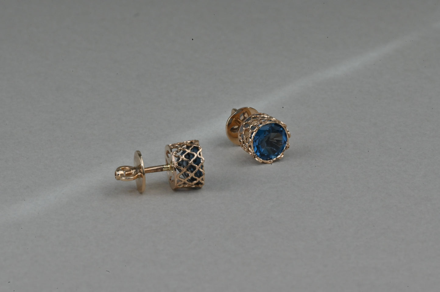 London Topaz Stud Earrings
