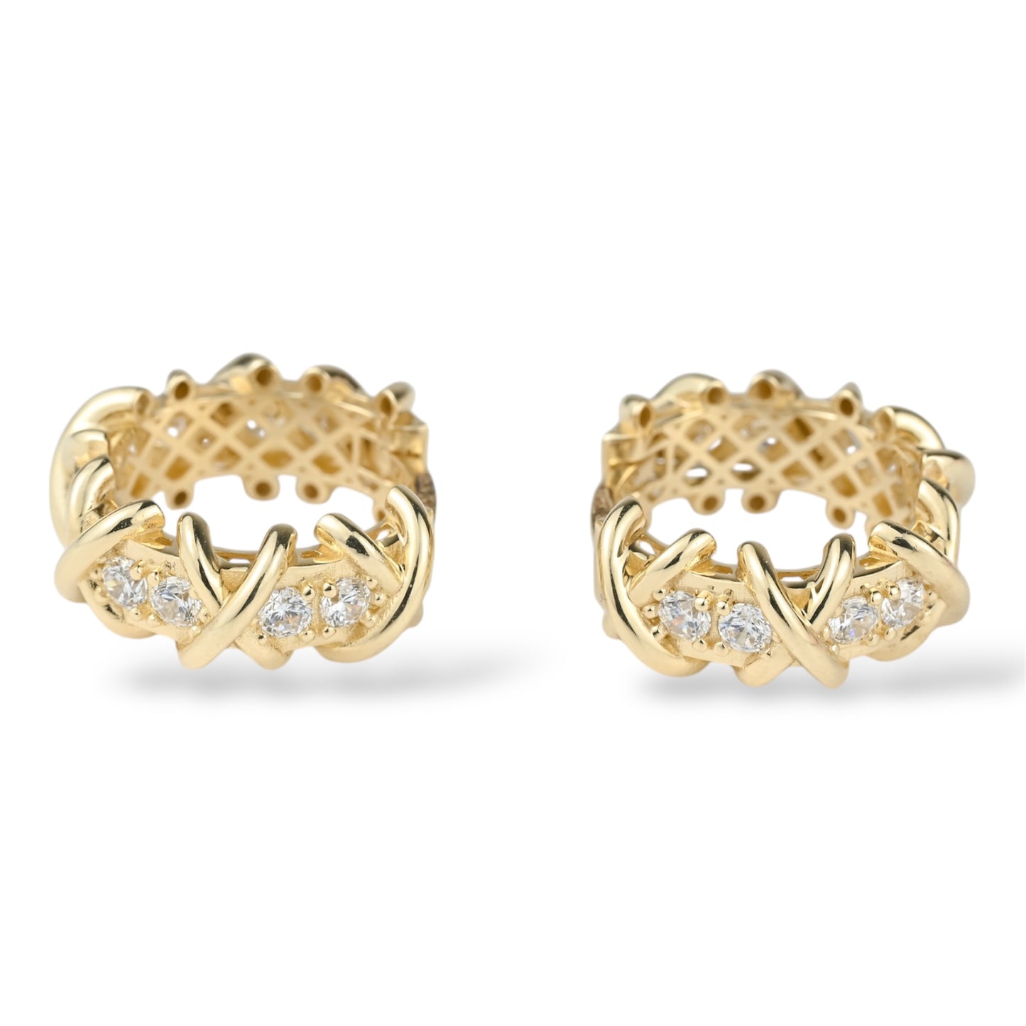 Yellow Gold Hoop Earrings