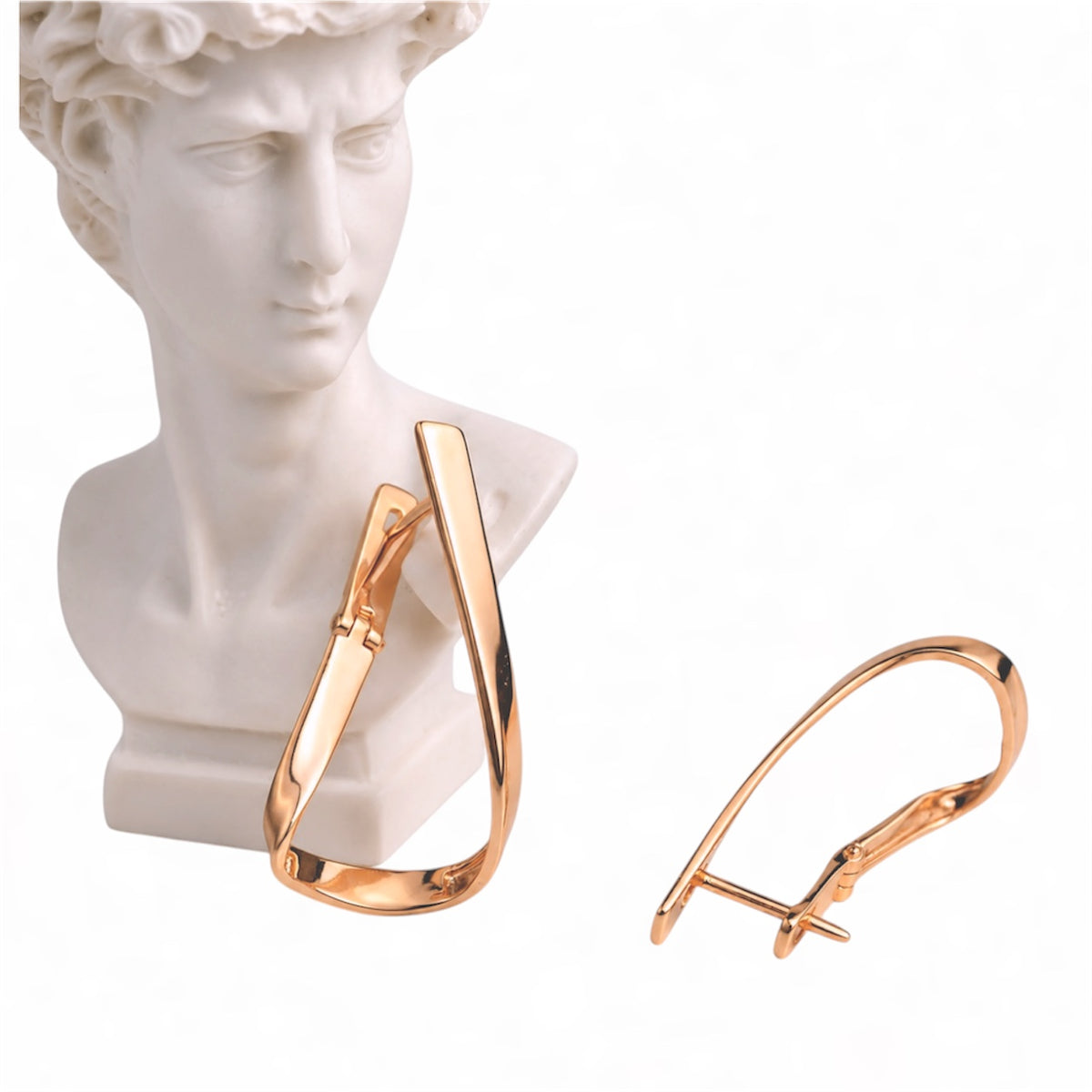 Rose Gold Earrings