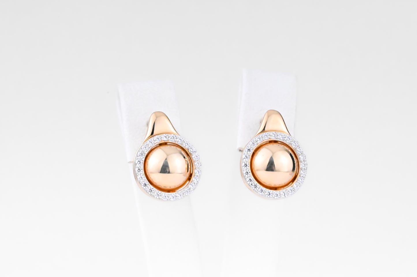 Earrings Rose Gold classic