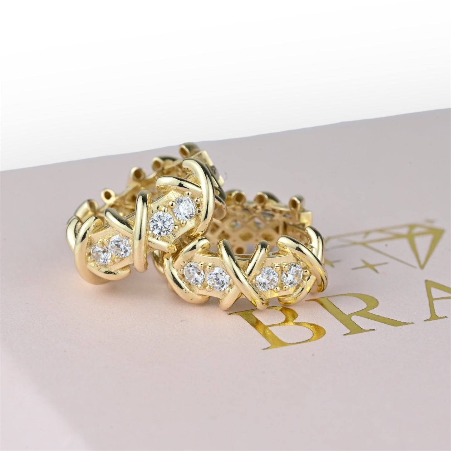 Yellow Gold Hoop Earrings