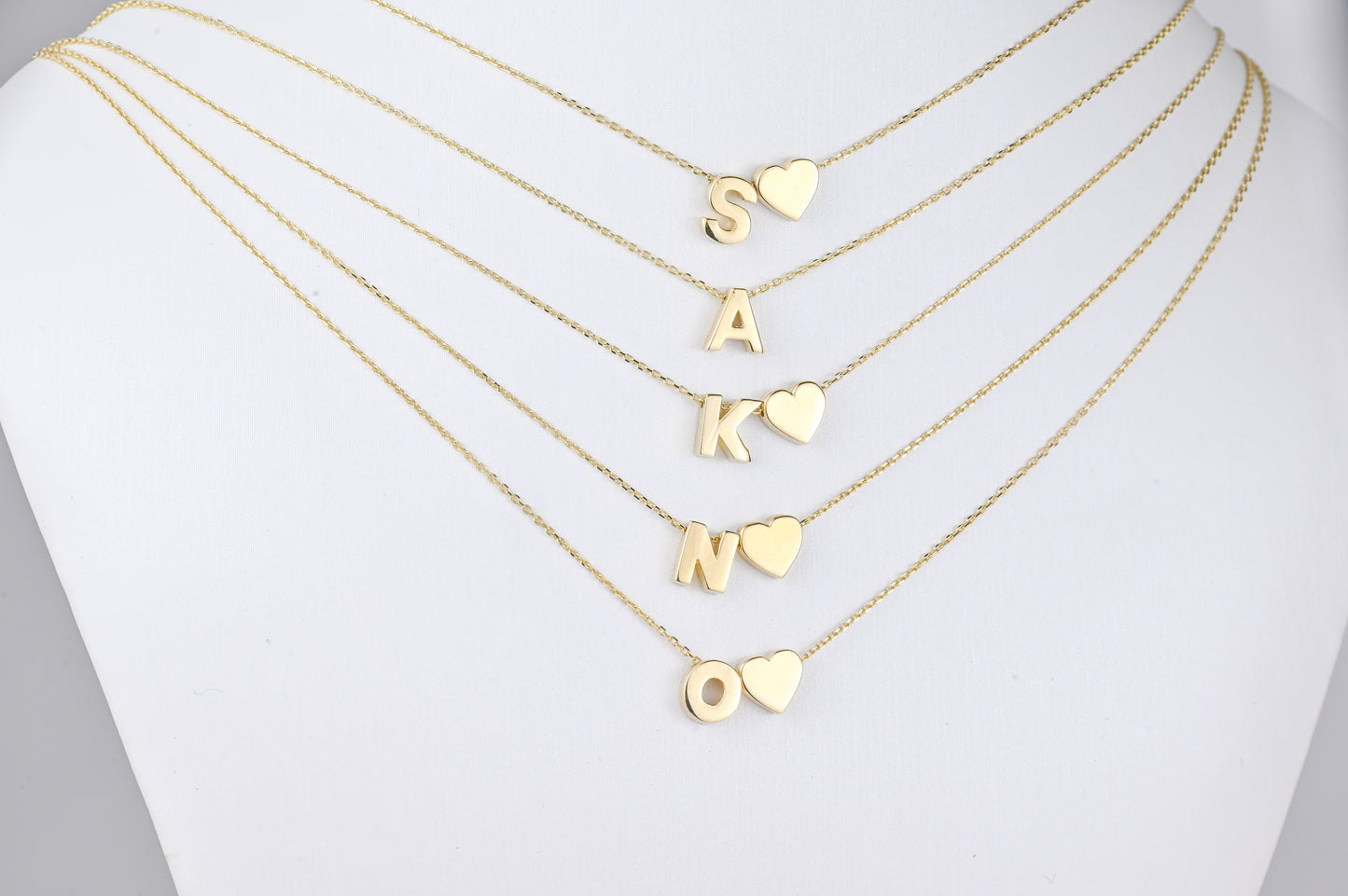 Necklaces Letters