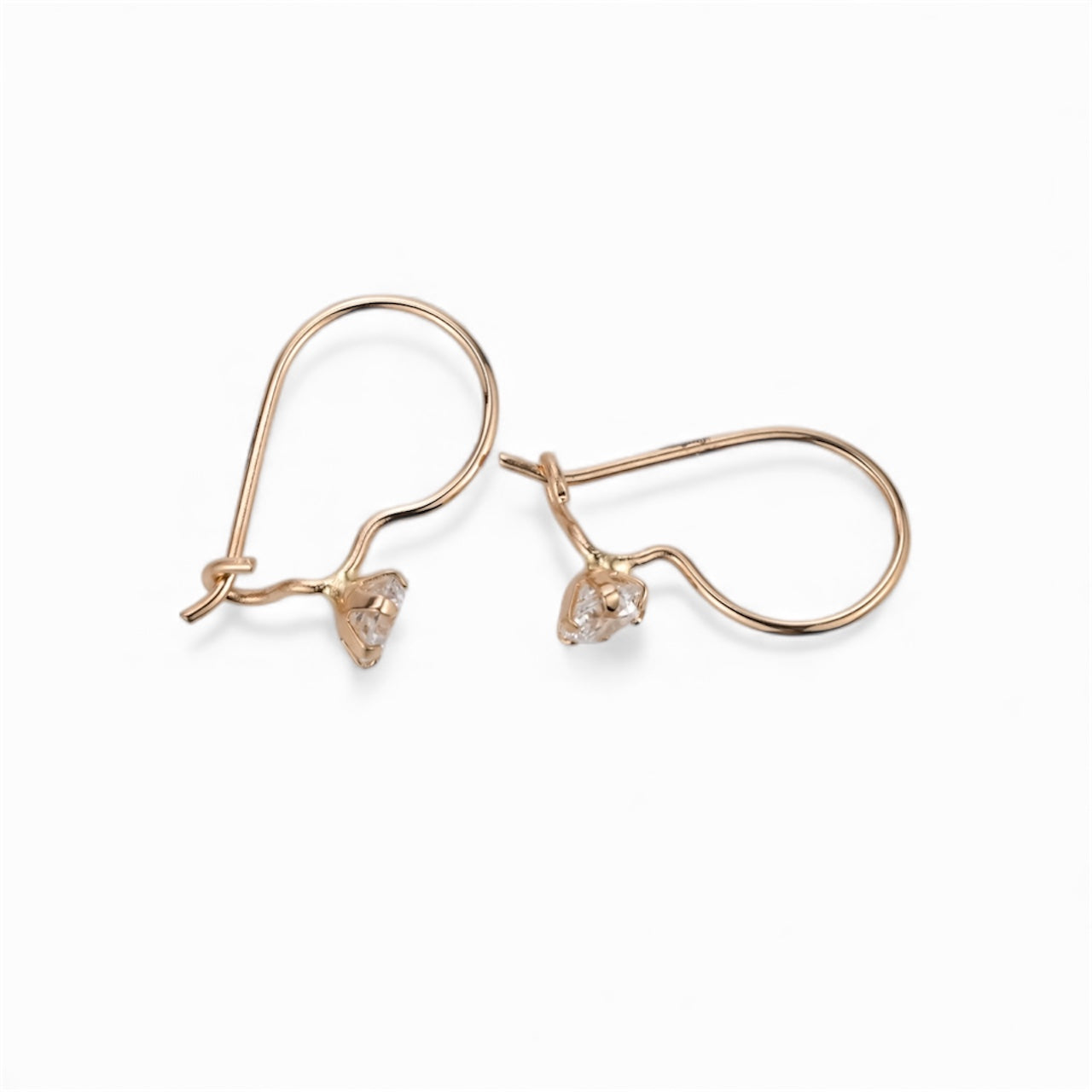 Earrings with Zirconia stones