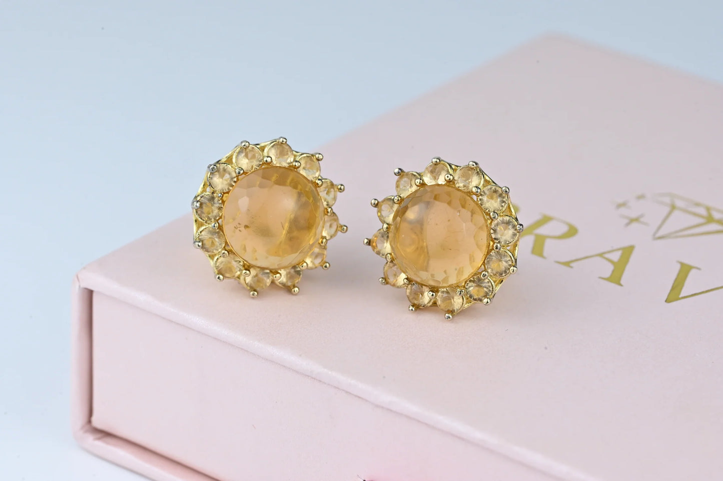 Silver Earrings Gold Plated