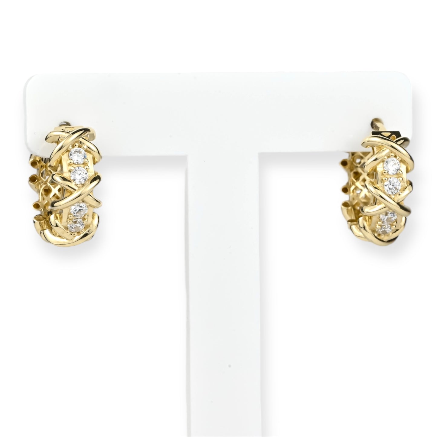 Yellow Gold Hoop Earrings