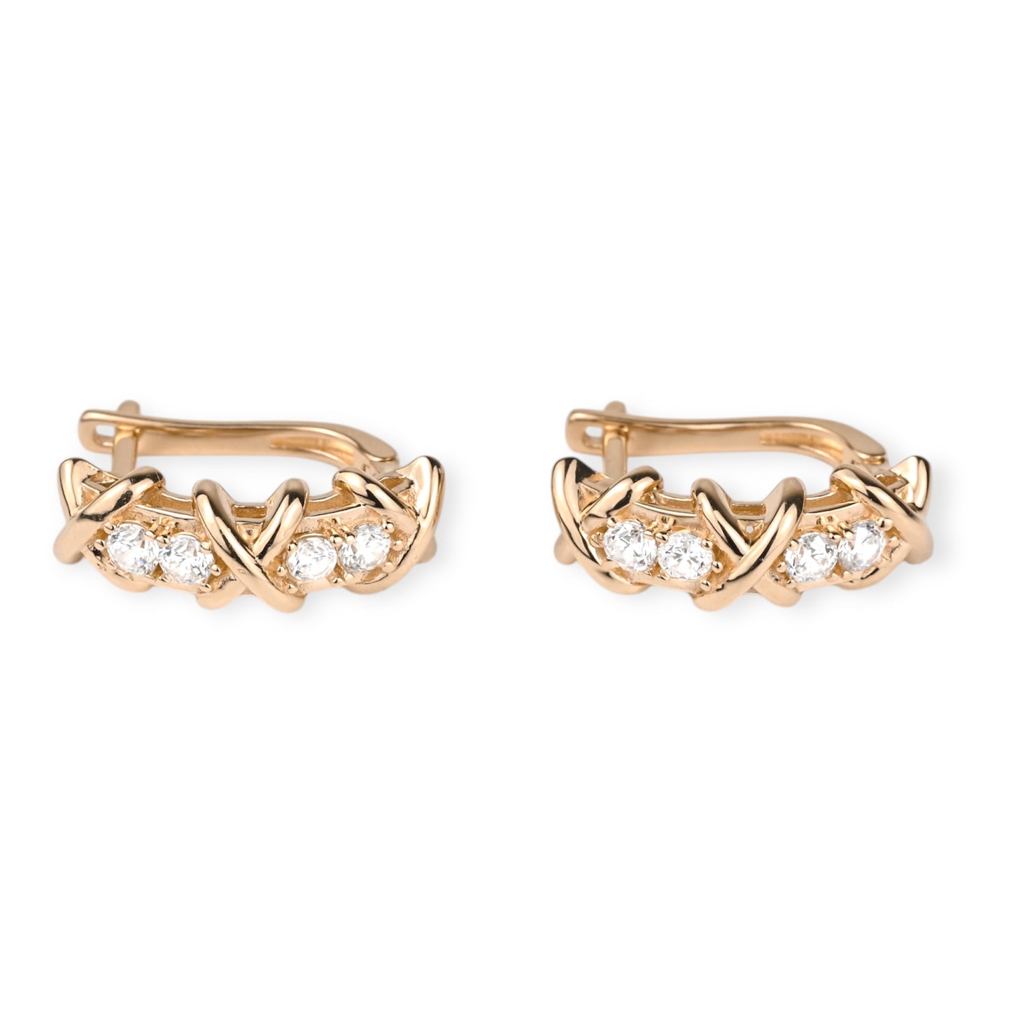 Earrings with Zirconia stones