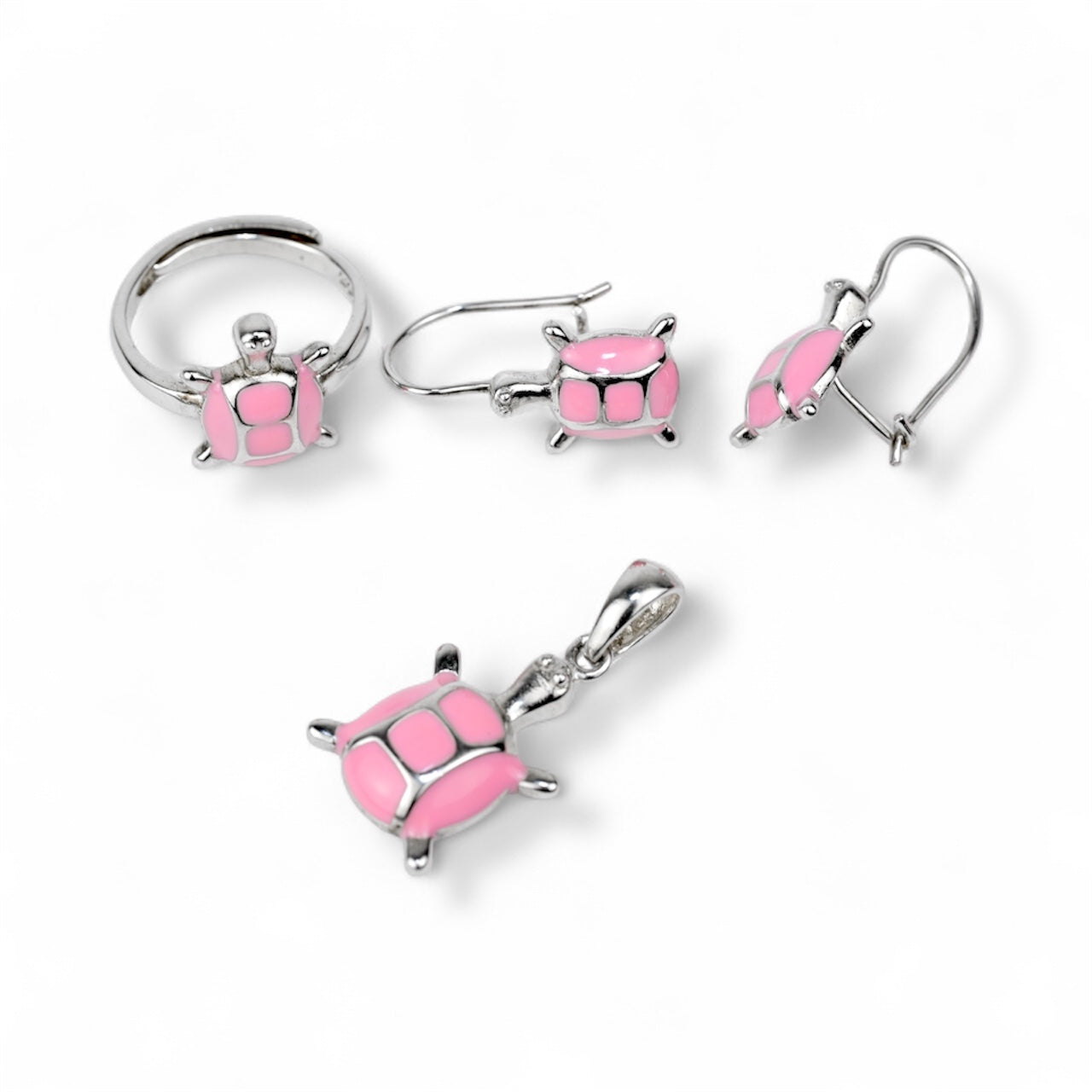 Turtle Kids Silver Set