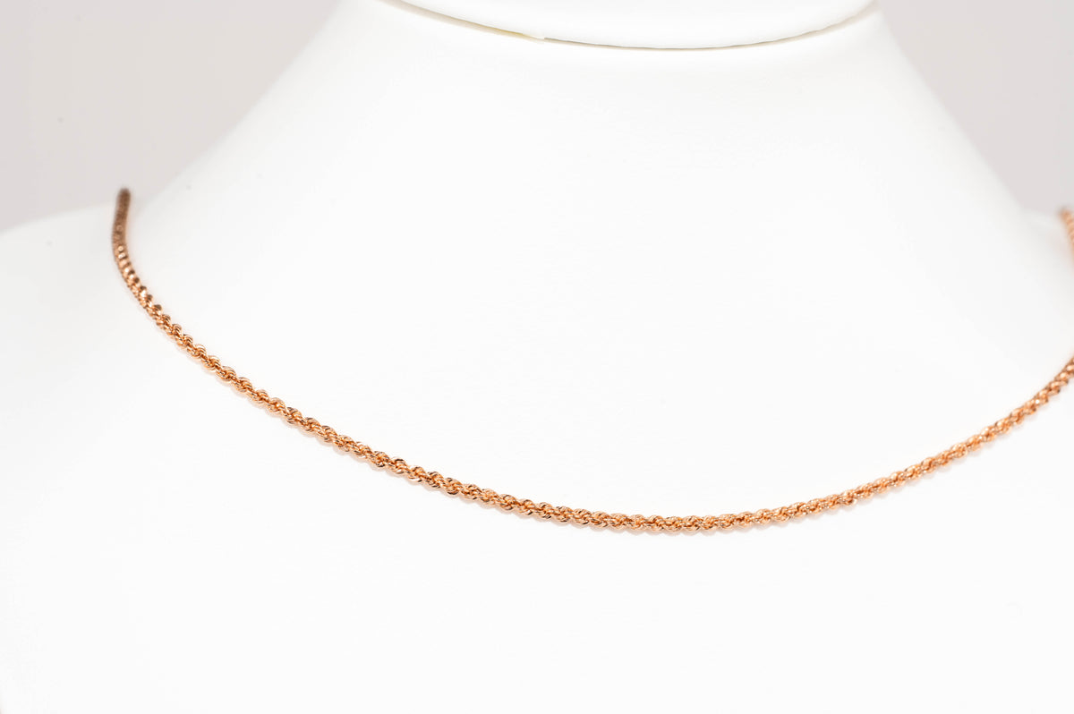 Rose Gold 585 Chain (50cm)