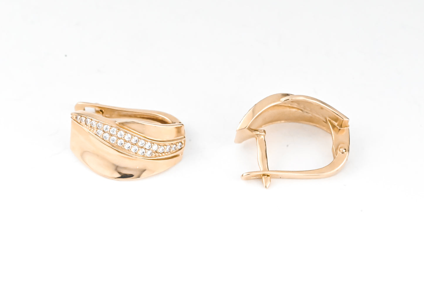 Earrings with Zirconia stones