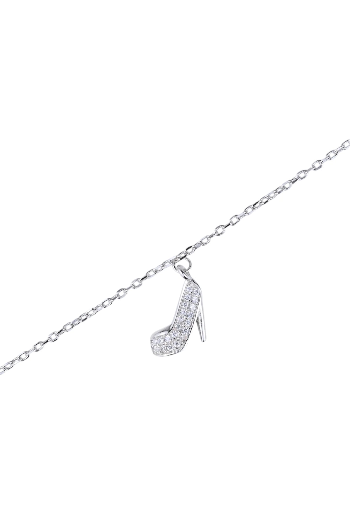 Anklet Shoe Silver
