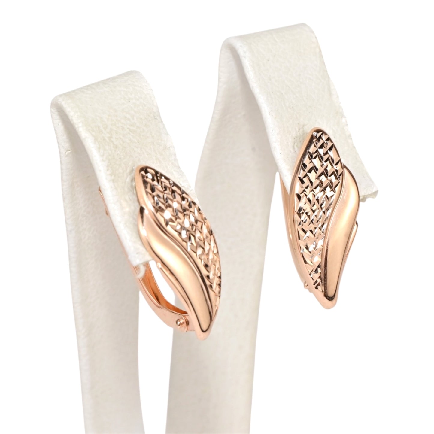 Rose Gold 585 Earrings