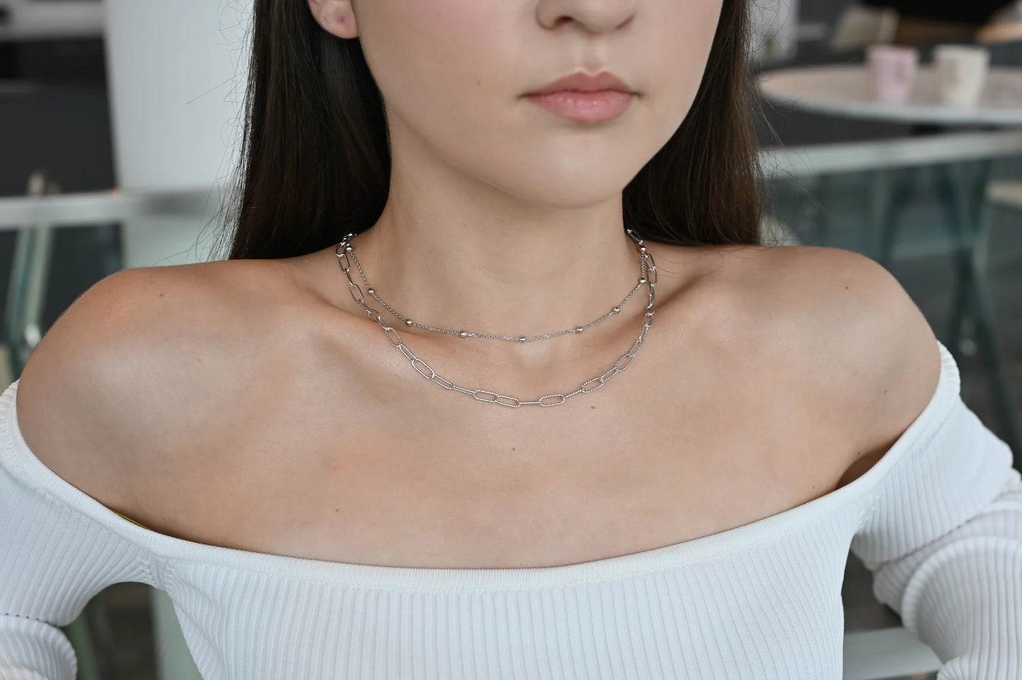 Silver Necklace Chain