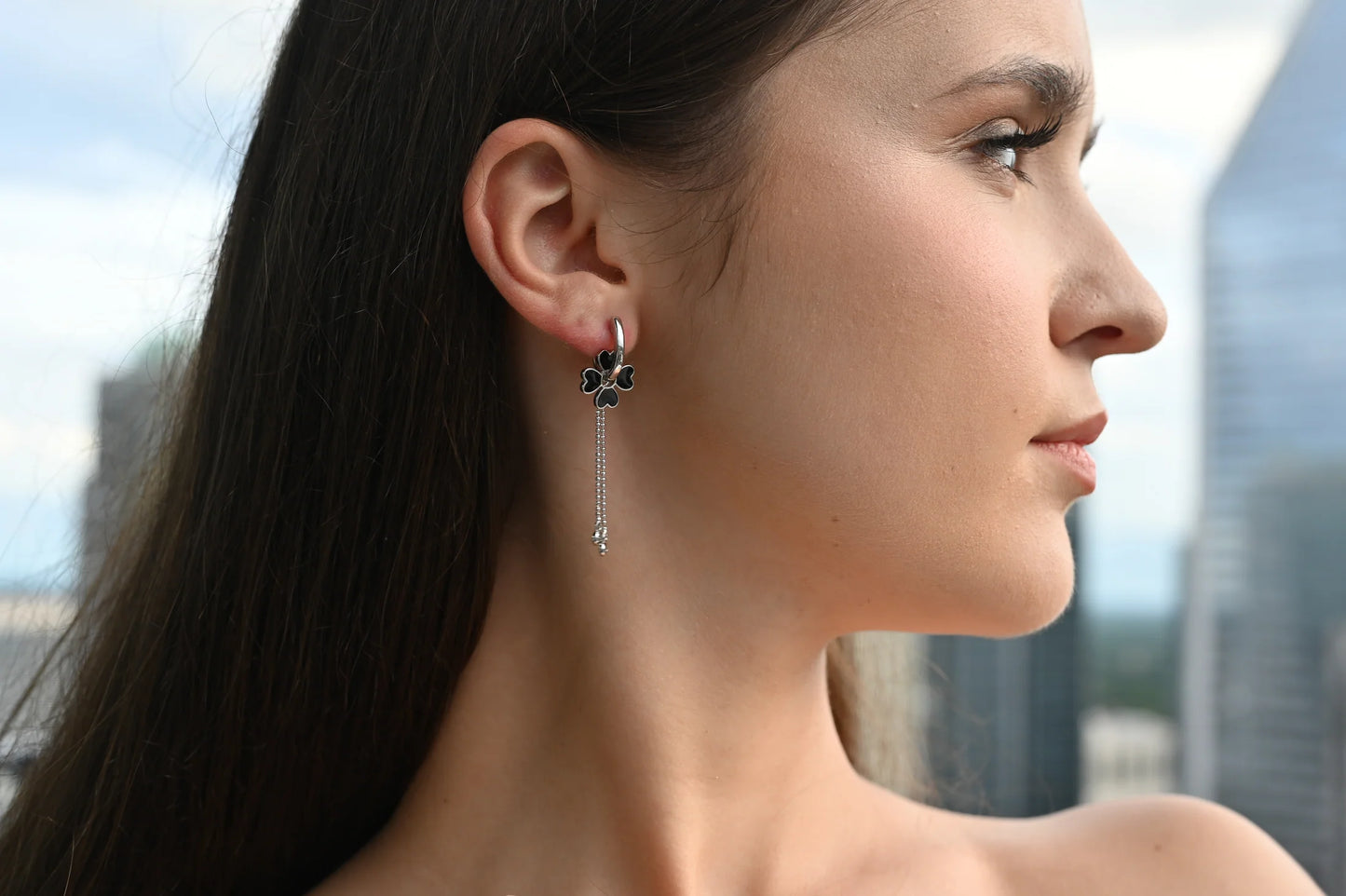 Silver Set Flowers (Earrings,Ring,Pendant)