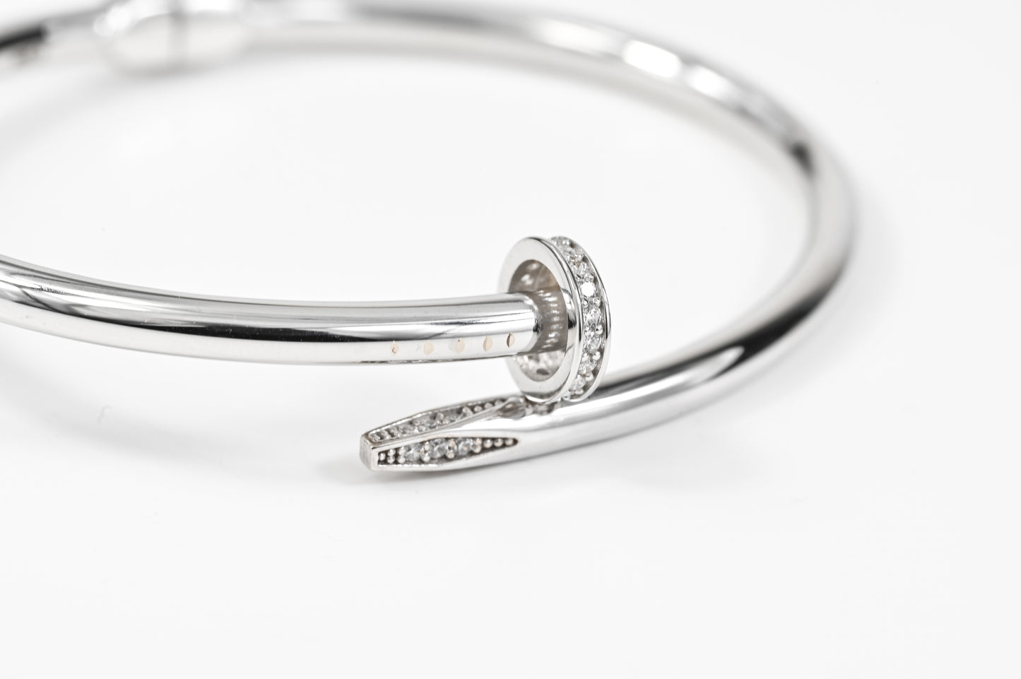 Bracelet Nail White Gold