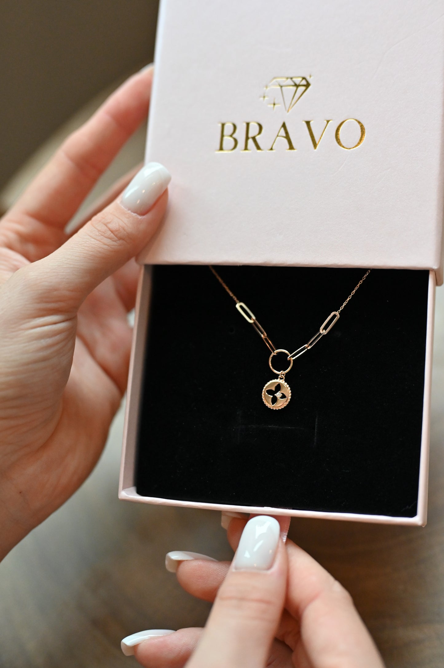 Necklace Flower Pendant