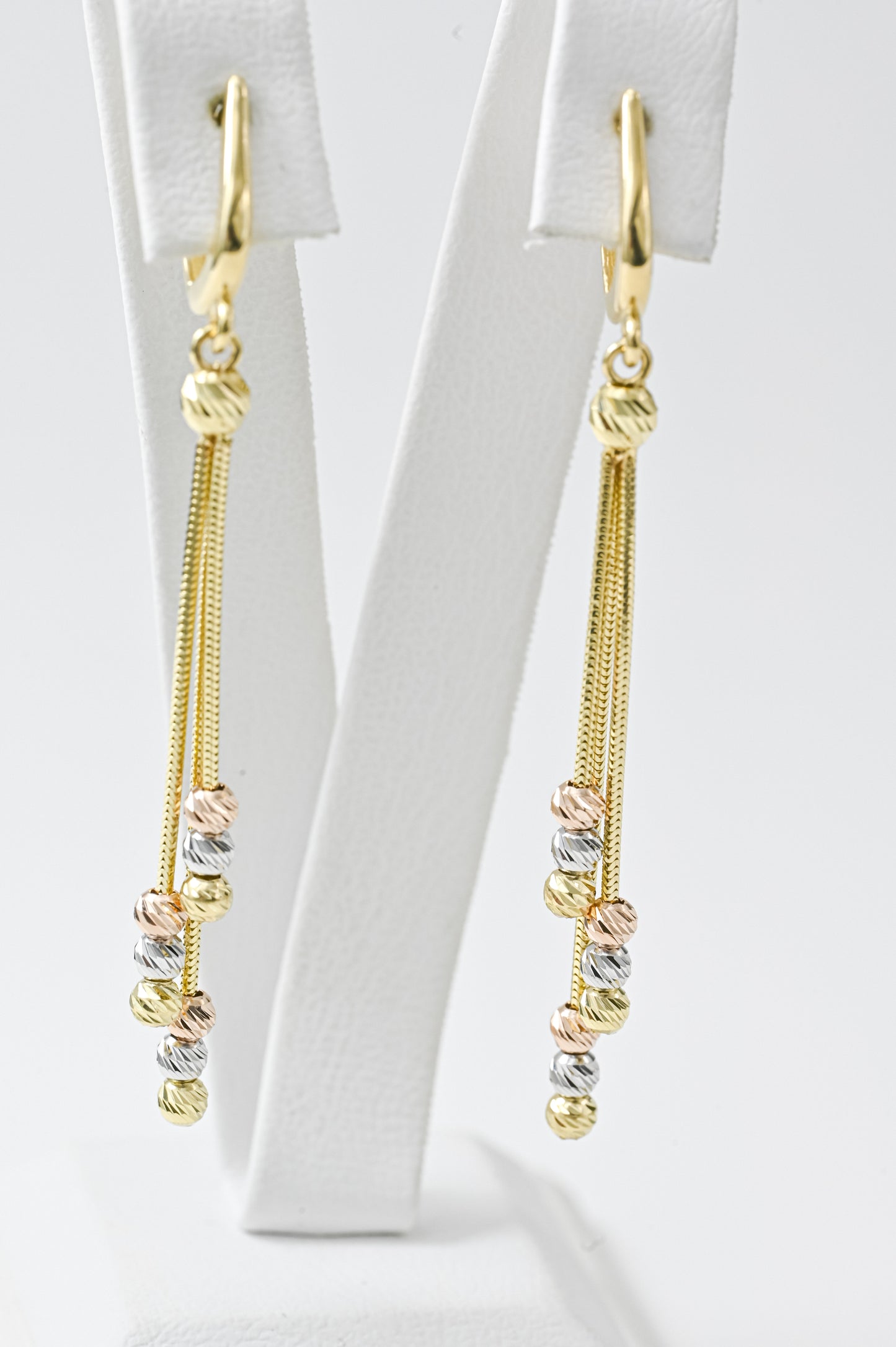 Dangle Earrings Yellow Gold