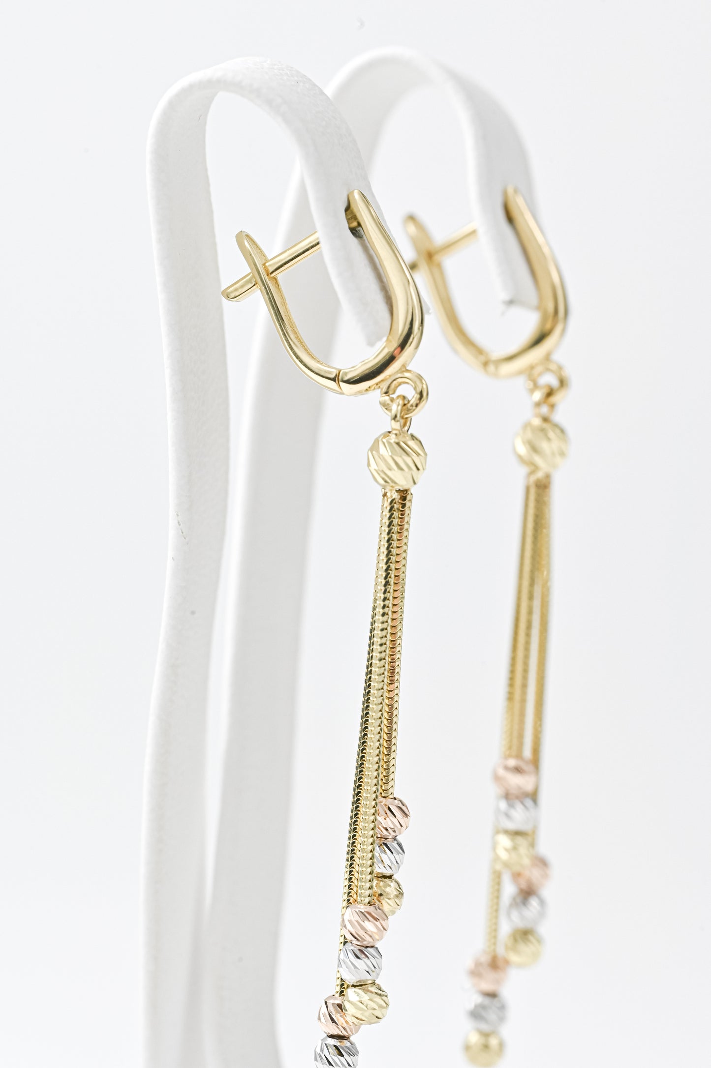 Dangle Earrings Yellow Gold