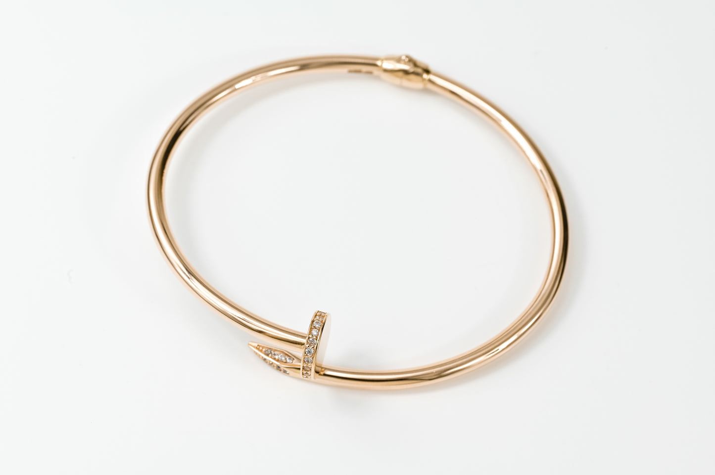 Bracelet Nail with Zirconia stones