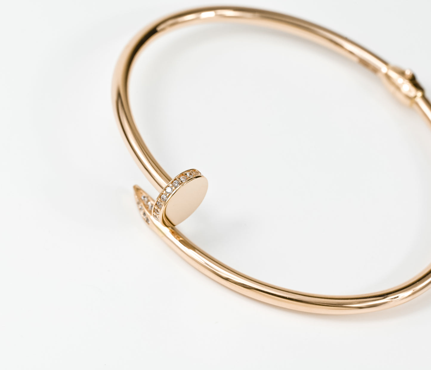 Bracelet Nail with Zirconia stones