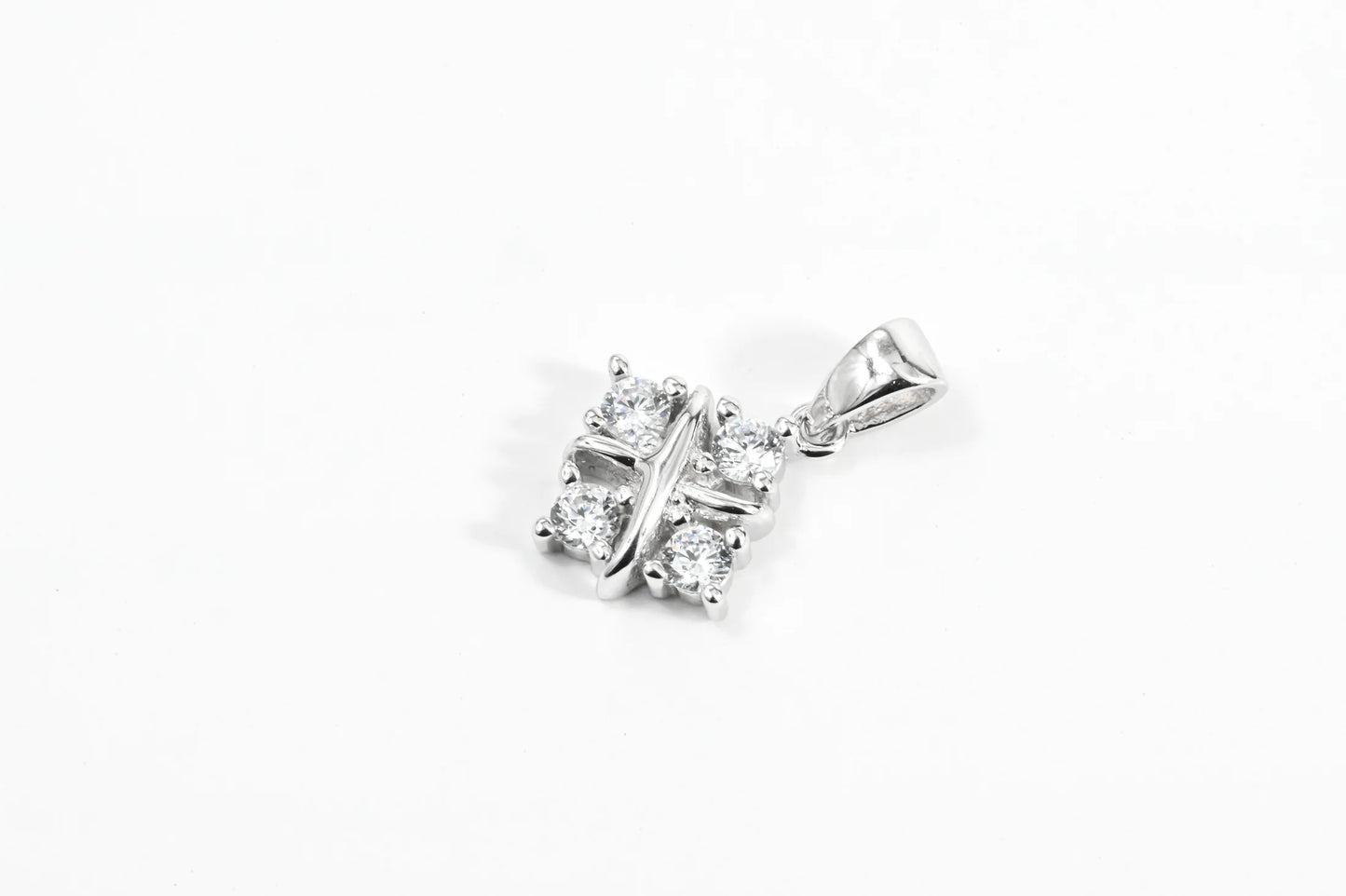 Silver Set Squares Zirconia stones (Ring,Earrings,Pendant)