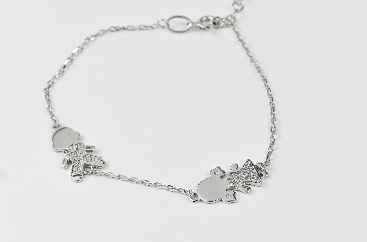 Bracelet White Gold Boy&Girl
