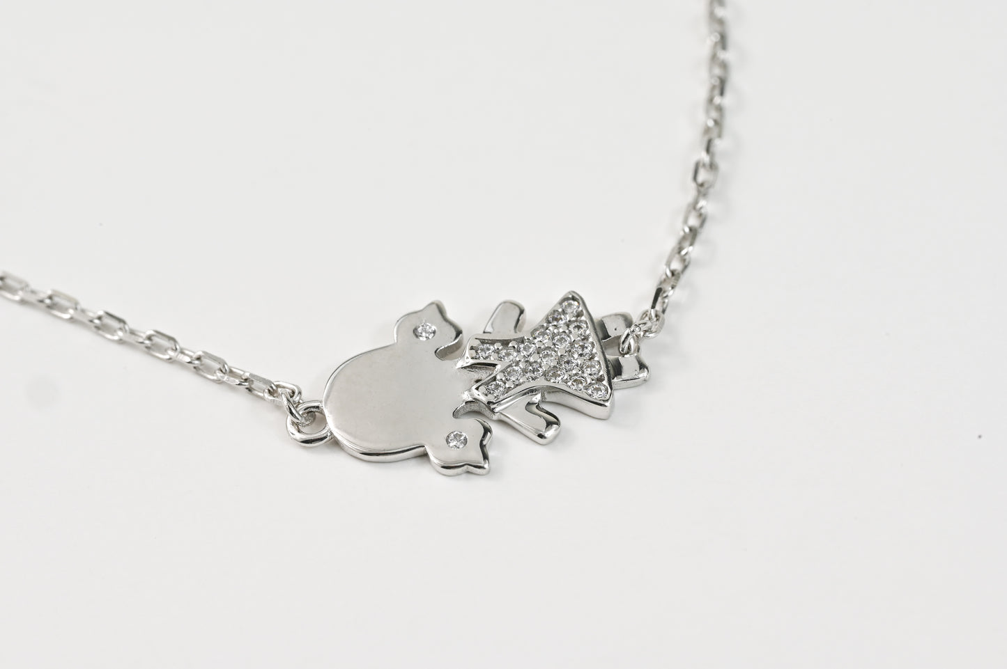 Bracelet White Gold Boy&Girl