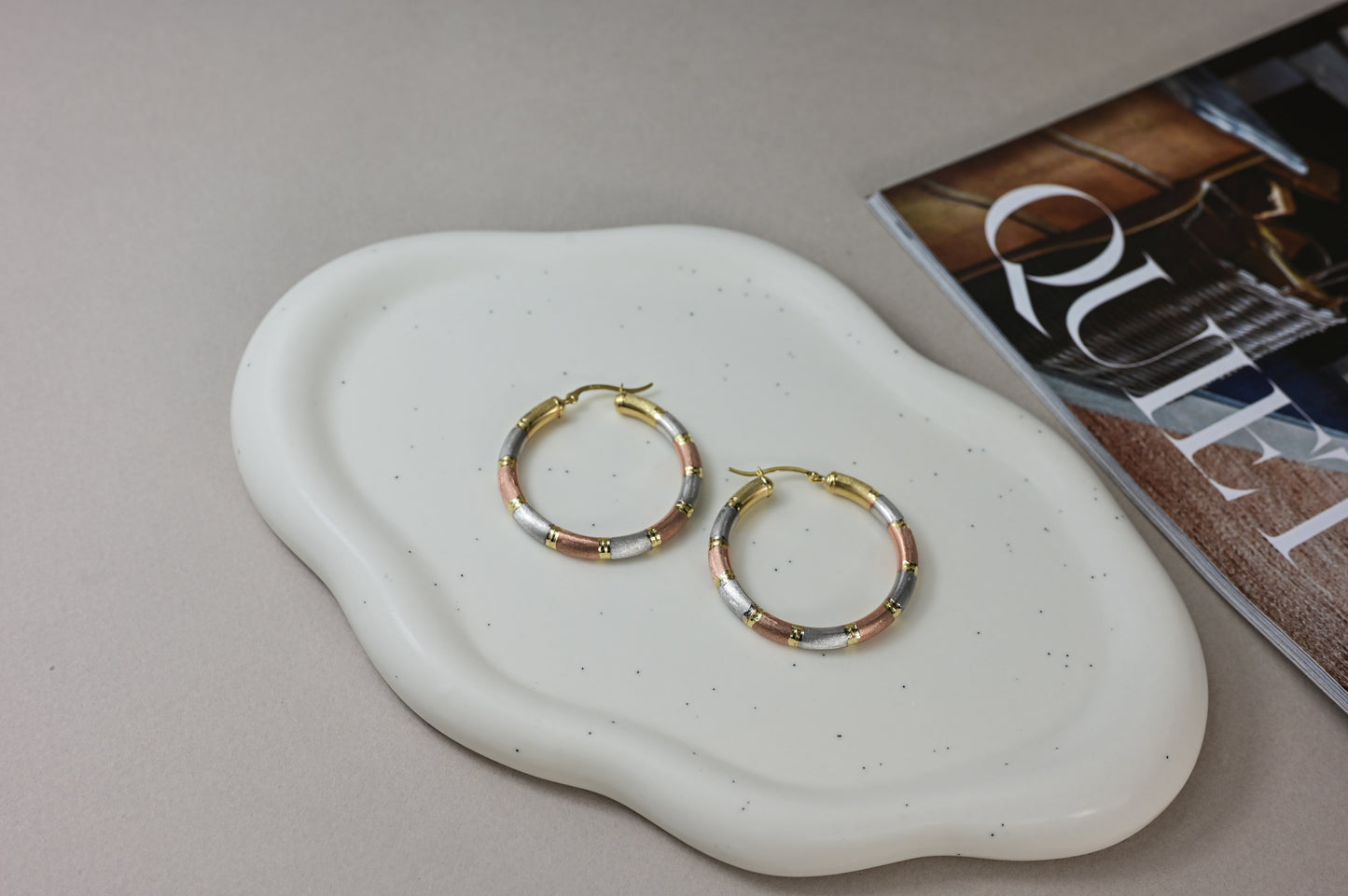 Hoop Earrings Three colors