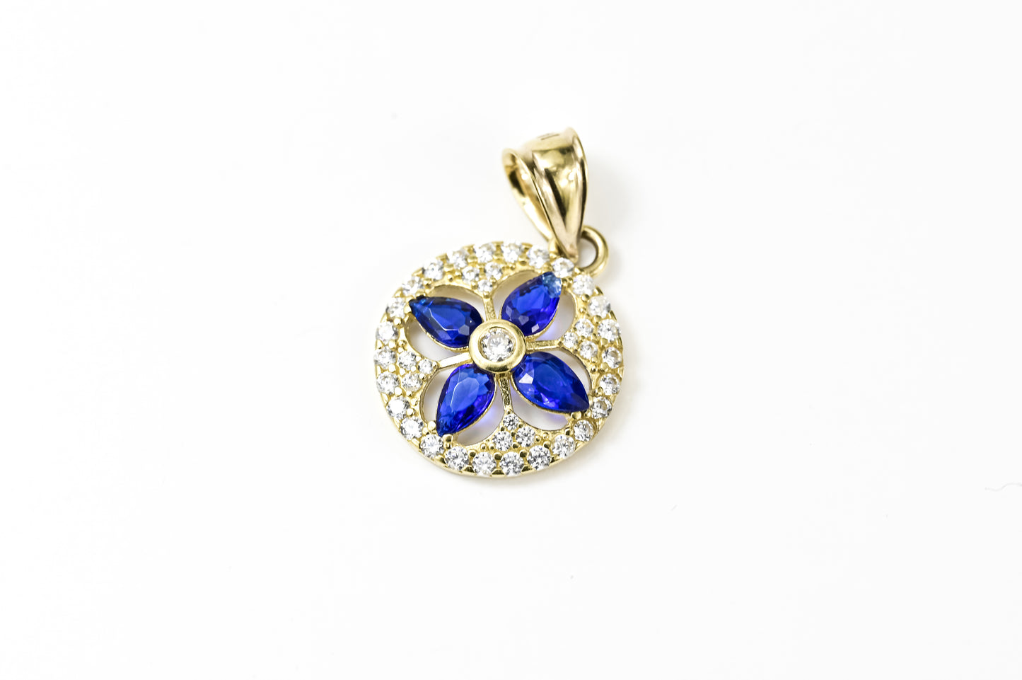 Pendant Blue Flower