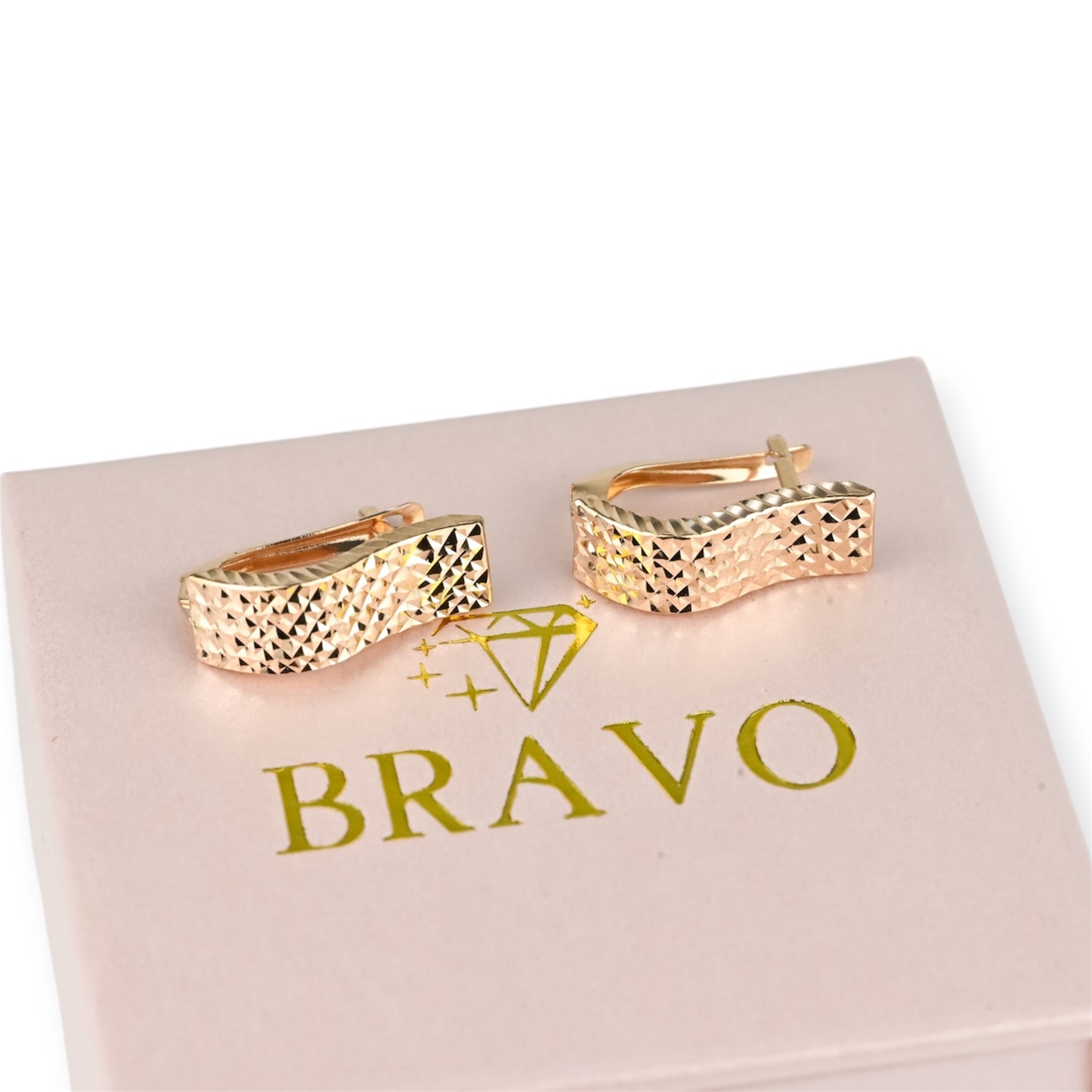 Rose Gold Earrings