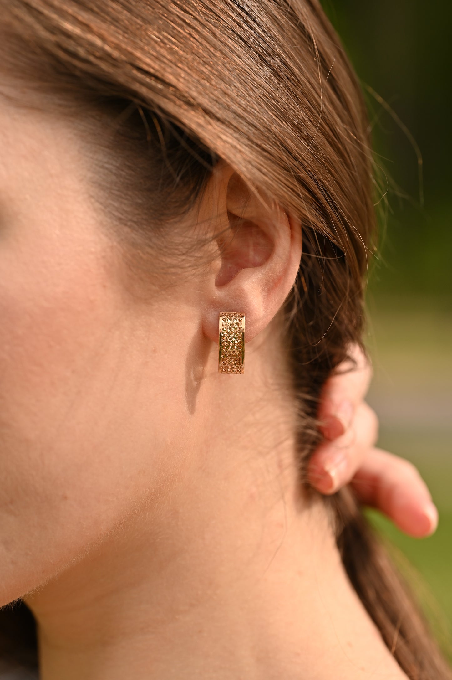 Earrings Honey Yellow Gold