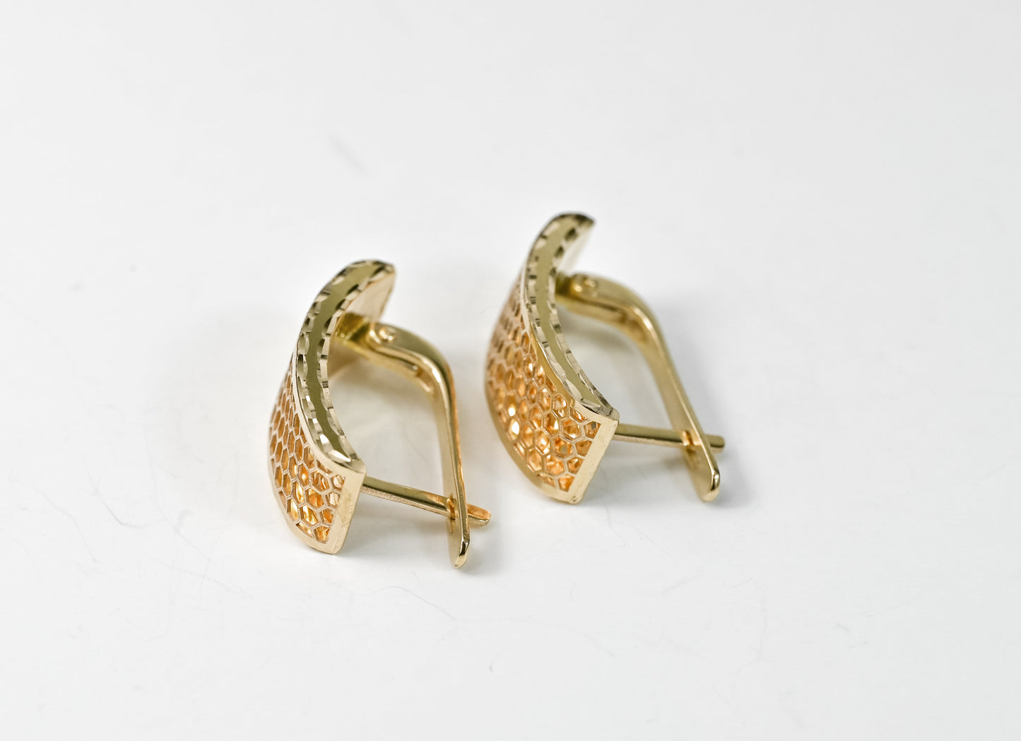 Earrings Honey Yellow Gold