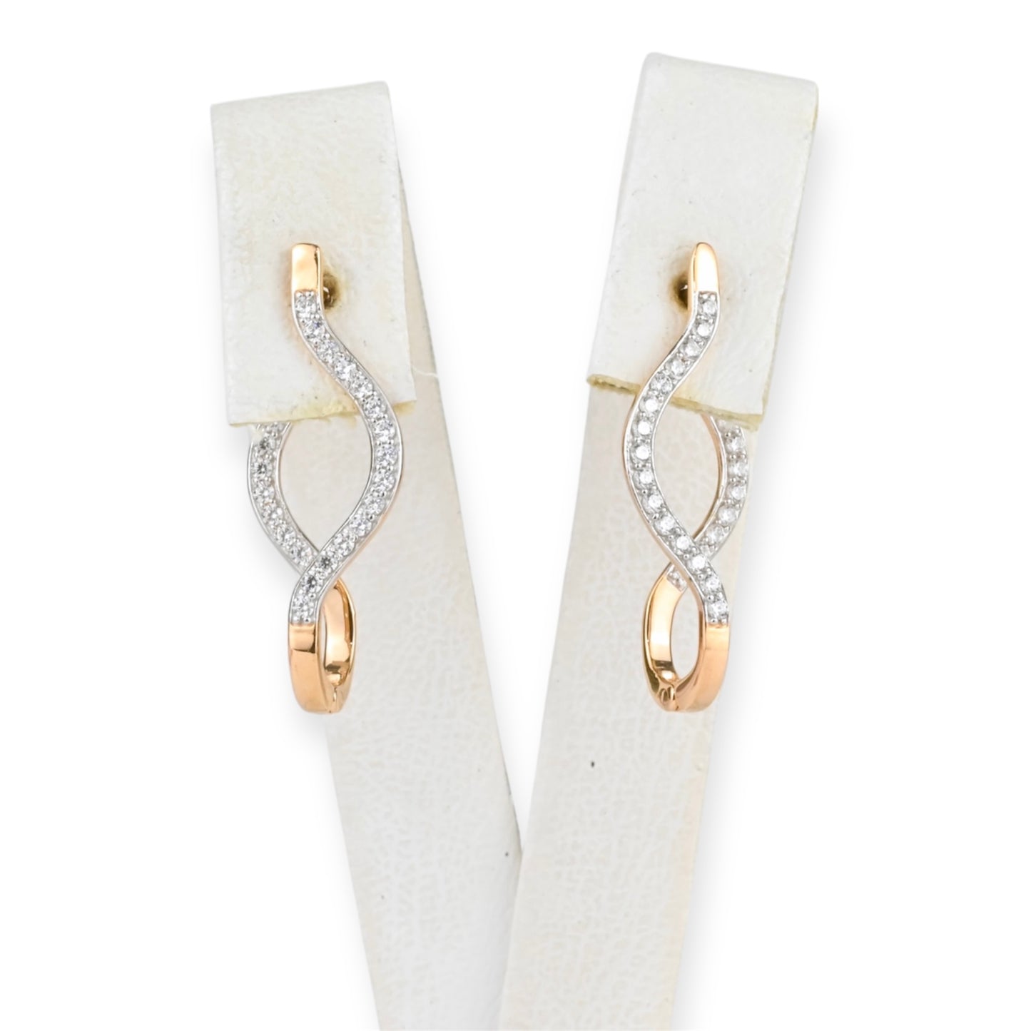 Earrings with Zirconia stones