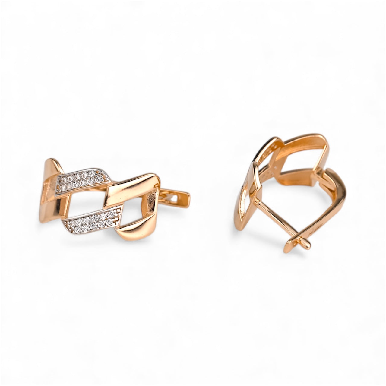 Earrings with Zirconia stones