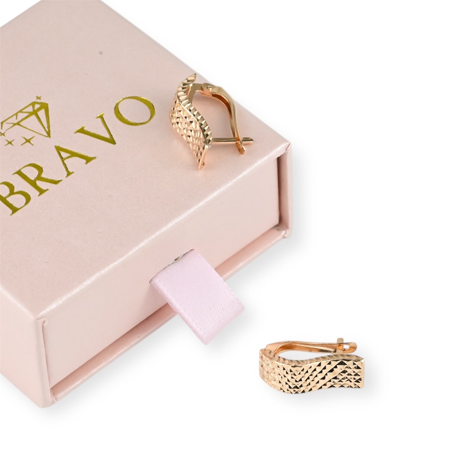 Rose Gold Earrings